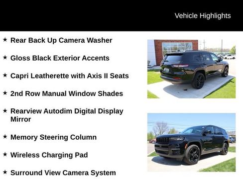 Used 2025 Jeep Grand Cherokee L Limited w/ Luxury Tech Group II AWD/4WD image 8
