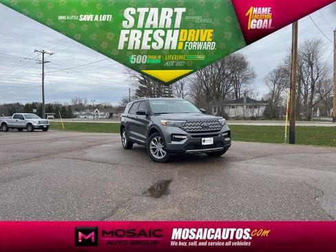 Used 2023 Ford Explorer Limited w/ Class IV Trailer Tow Package image 1