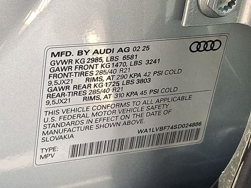 Used 2025 Audi Q7 3.0T Premium Plus w/ Premium Plus Package AWD/4WD image 27
