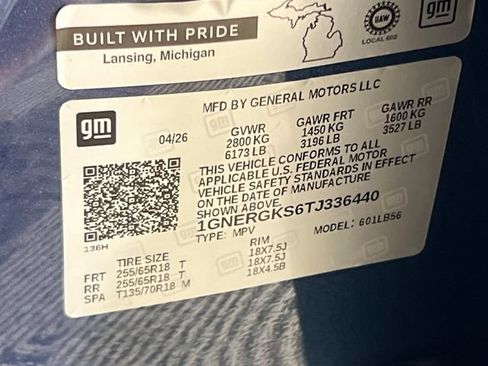 New 2026 Chevrolet Traverse LT w/ Driver Confidence Package FWD image 26