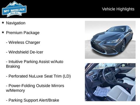 Used 2023 Lexus ES 350 w/ Premium Package image 4