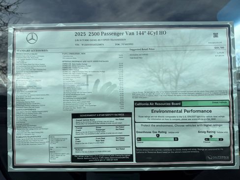 New 2025 Mercedes-Benz Sprinter 2500 image 15