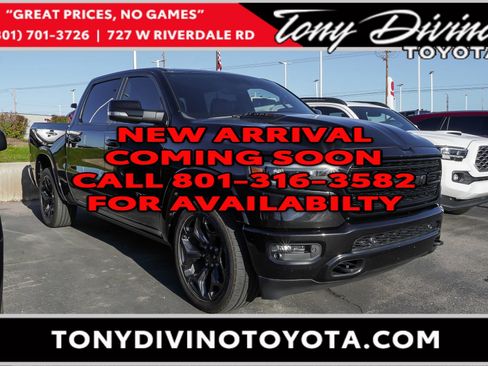 Used 2020 RAM 1500 Limited w/ Black Appearance Package AWD/4WD image 1