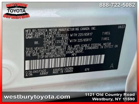 Certified 2023 Toyota RAV4 XLE w/ Convenience Package AWD/4WD image 23