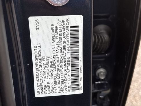New 2026 Honda Accord SE image 24