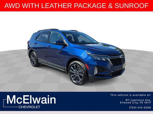 Used 2023 Chevrolet Equinox RS w/ RS Leather Package AWD/4WD image 1
