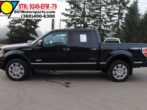 Used 2014 Ford F150 Platinum w/ Max Trailer Tow Package image 4