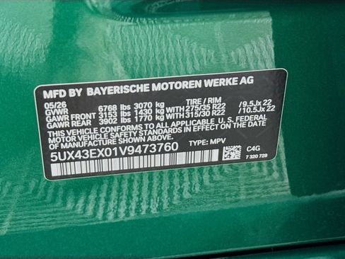 New 2027 BMW X6 M60i AWD/4WD image 33