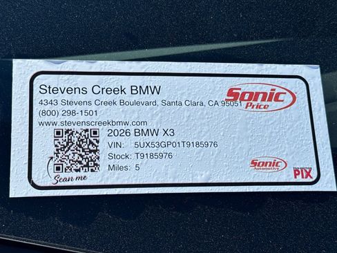 Used 2026 BMW X3 xDrive30i w/ Premium Package AWD/4WD image 29