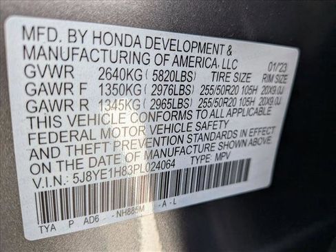 Certified 2023 Acura MDX SH-AWD w/ Advance Package image 27