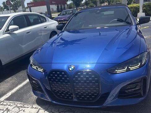 Used 2024 BMW 430i Convertible w/ M Sport Package RWD image 9
