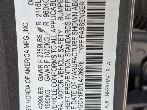 Used 2020 Honda Accord EX-L image 23