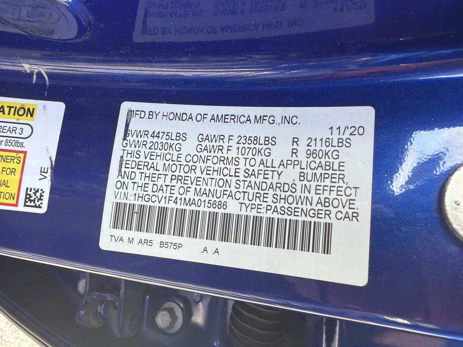 Used 2021 Honda Accord Sport Special Edition image 32