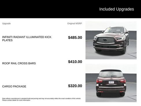 Used 2023 INFINITI QX80 Sensory w/ Cargo Package AWD/4WD image 9