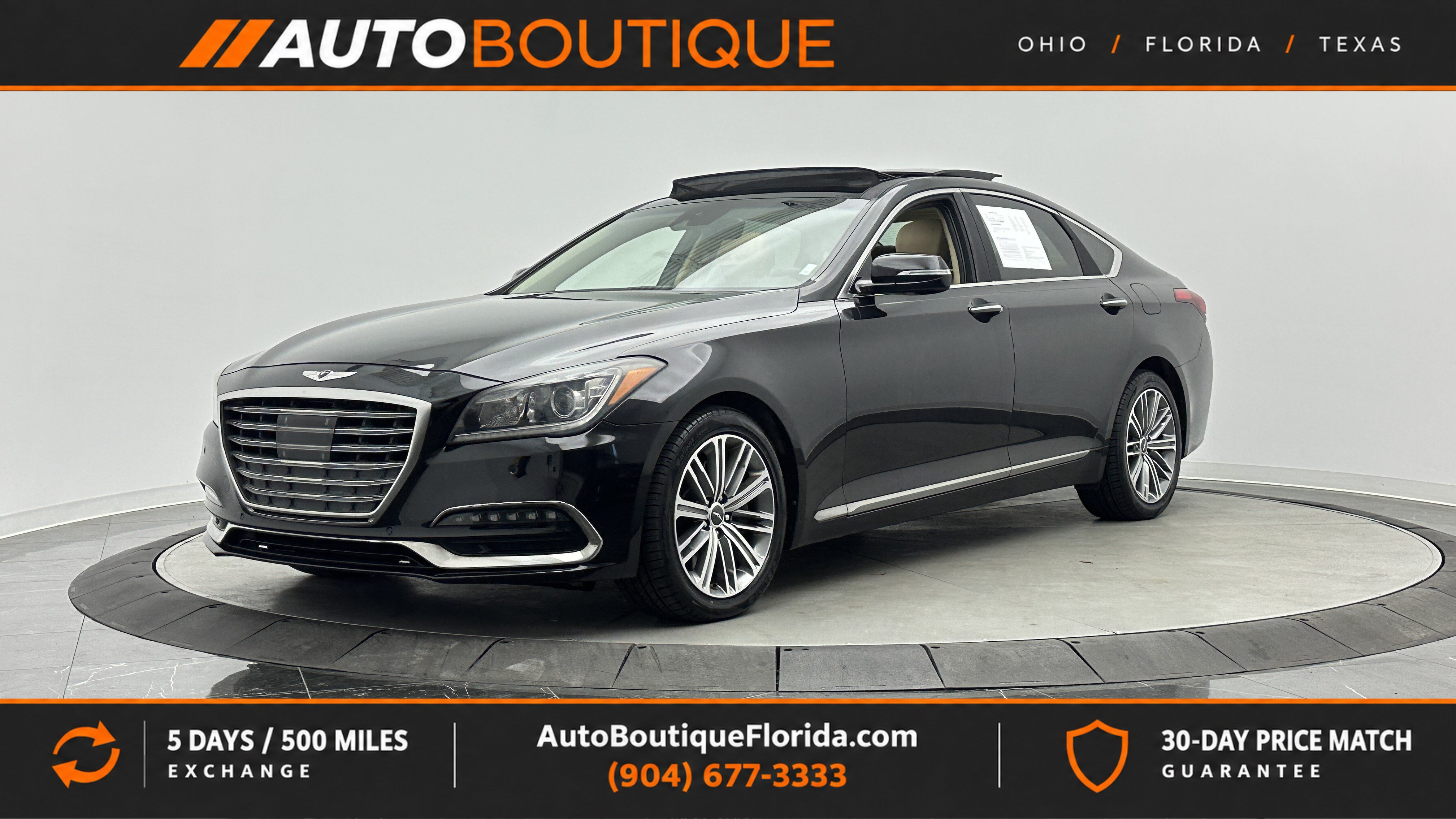 Used 2018 Genesis G80 3.8 w/ Option Group 02 RWD image 1