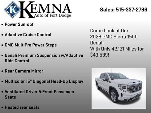 Used 2023 GMC Sierra 1500 Denali w/ Denali Reserve Package image 19