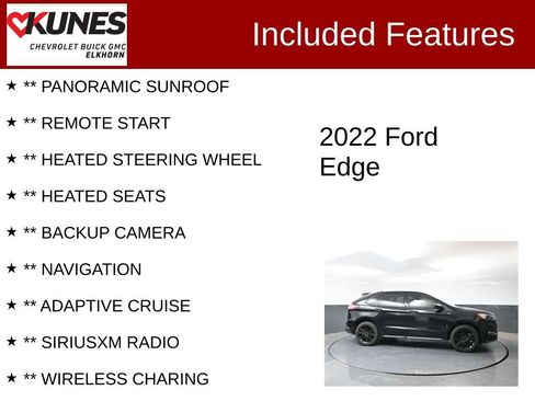 Used 2022 Ford Edge ST-Line AWD/4WD image 2