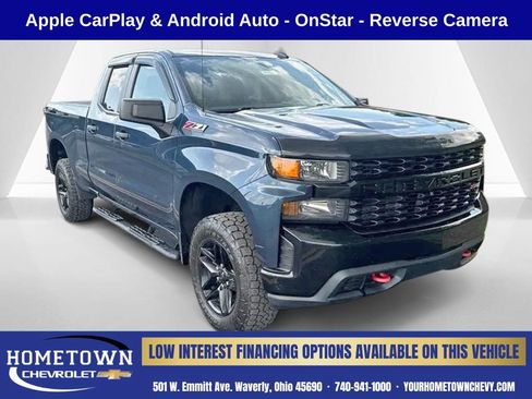 Used 2019 Chevrolet Silverado 1500 Custom Trail Boss w/ Custom Convenience Package AWD/4WD image 1