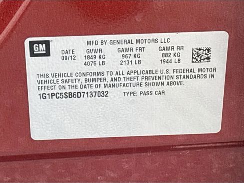 Used 2013 Chevrolet Cruze LT image 29