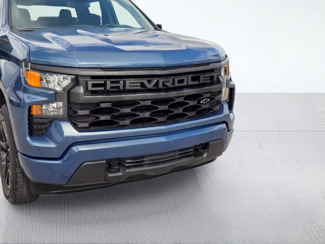 Certified 2024 Chevrolet Silverado 1500 Custom w/ Turbomax Blackout Package AWD/4WD image 8