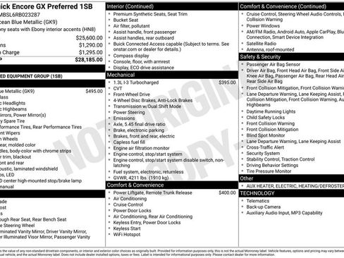 Certified 2024 Buick Encore GX Preferred FWD image 32