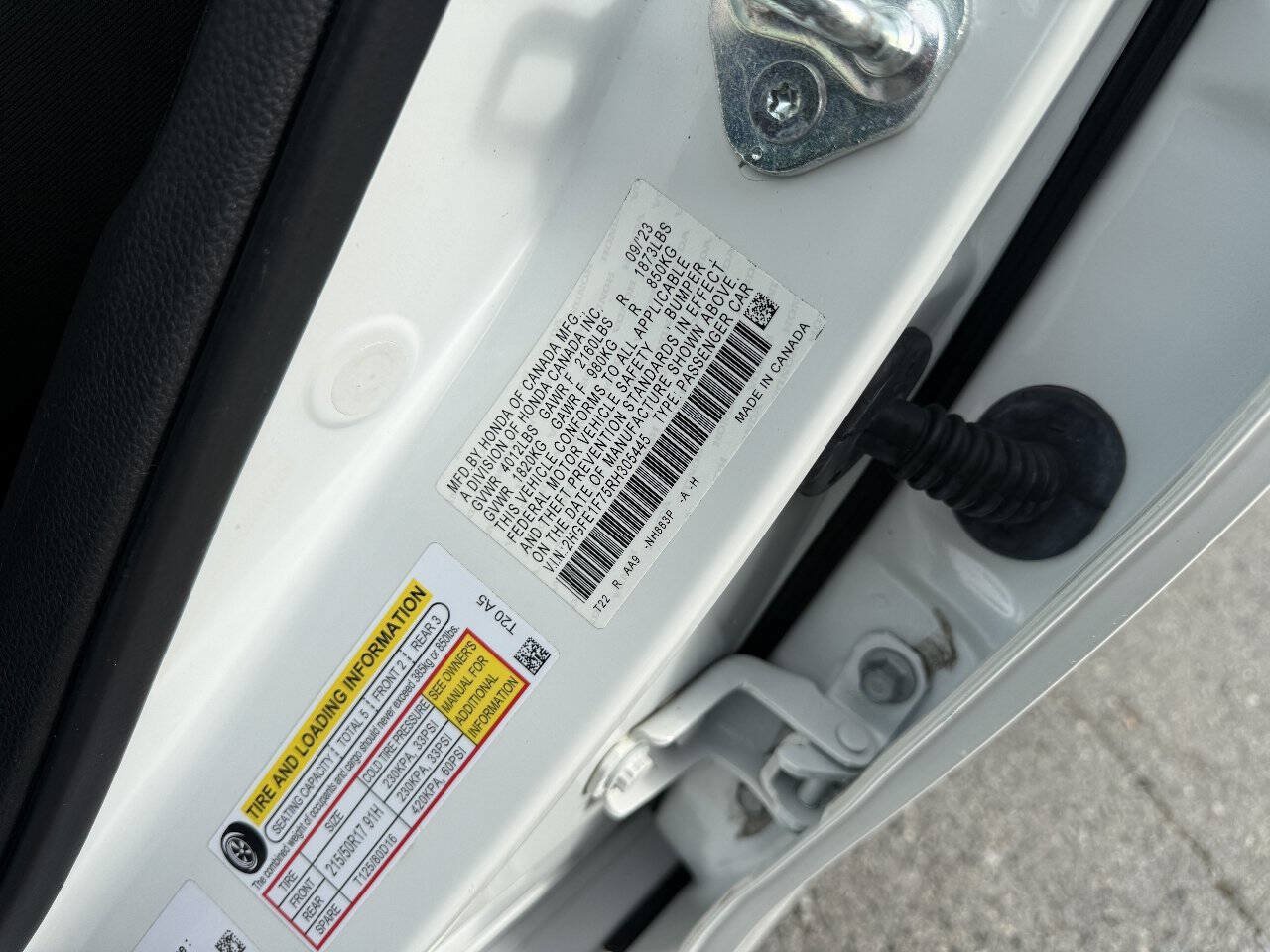 Used 2024 Honda Civic EX image 29