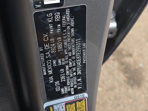 New 2026 Kia K4 EX image 22