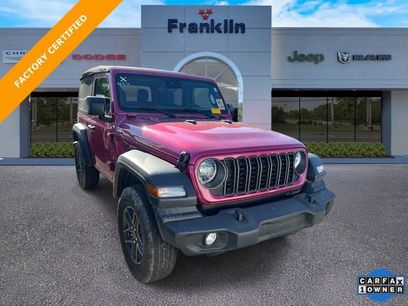 Certified 2024 Jeep Wrangler Sport S