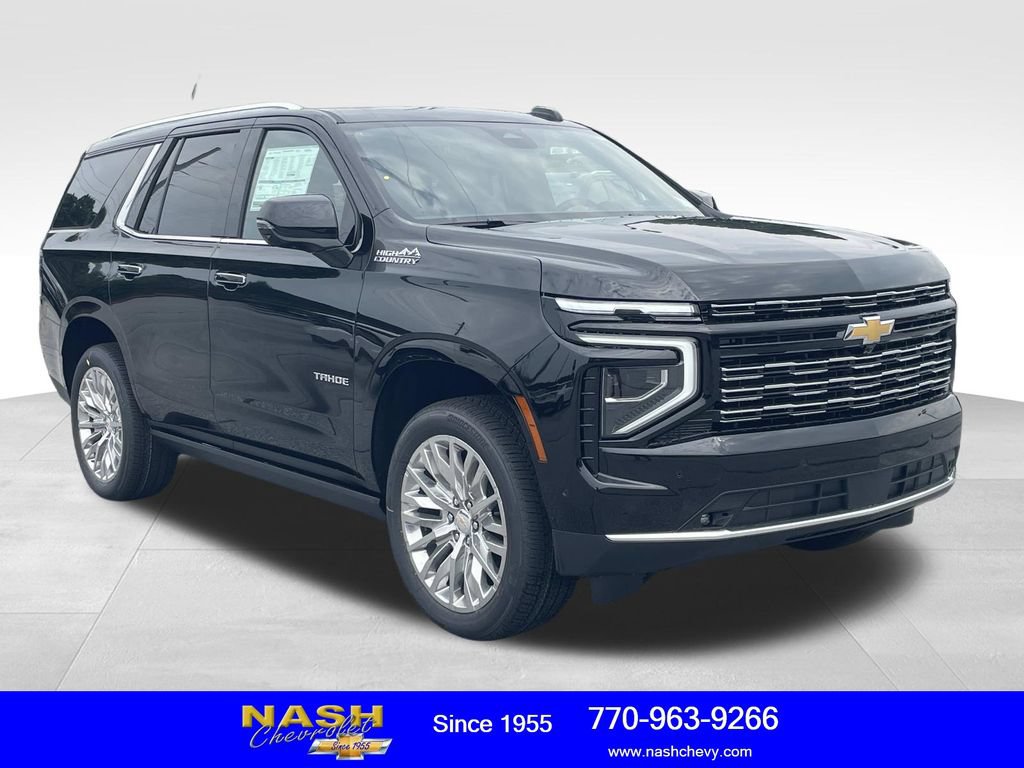 New 2026 Chevrolet Tahoe High Country AWD/4WD 360° Tour