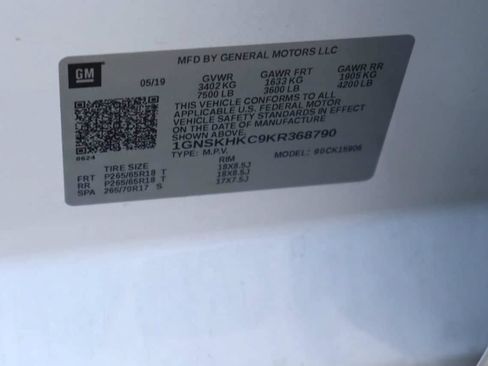 Used 2019 Chevrolet Suburban LT AWD/4WD image 32