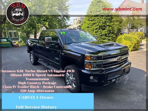 Used 2019 Chevrolet Silverado 2500 High Country w/ Duramax Plus Package AWD/4WD image 1
