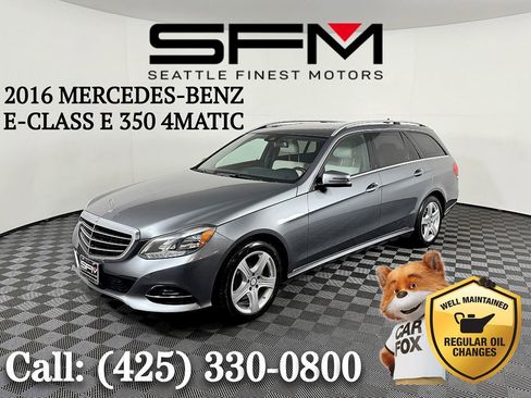 Used 2016 Mercedes-Benz E 350 4MATIC Luxury Wagon image 1