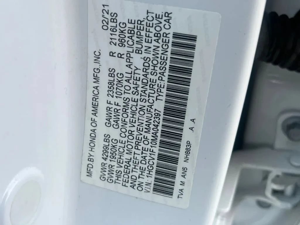 Used 2021 Honda Accord LX image 28