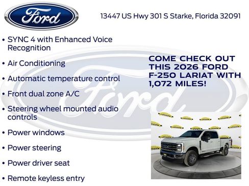 New 2026 Ford F250 Lariat AWD/4WD image 25
