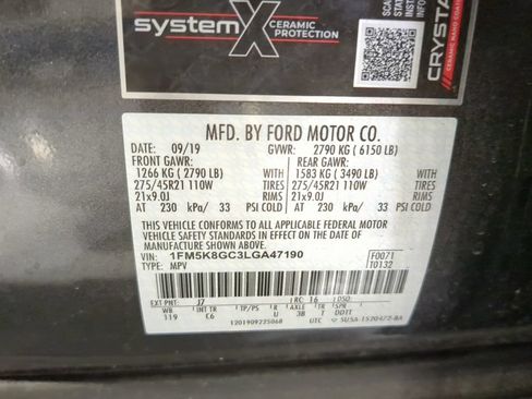 Used 2020 Ford Explorer ST w/ ST Street Pack AWD/4WD image 12