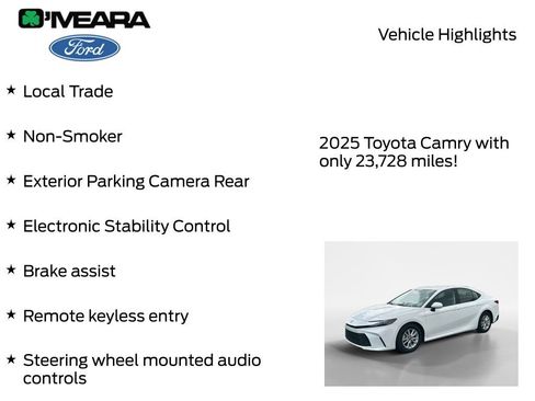 Used 2025 Toyota Camry LE image 7