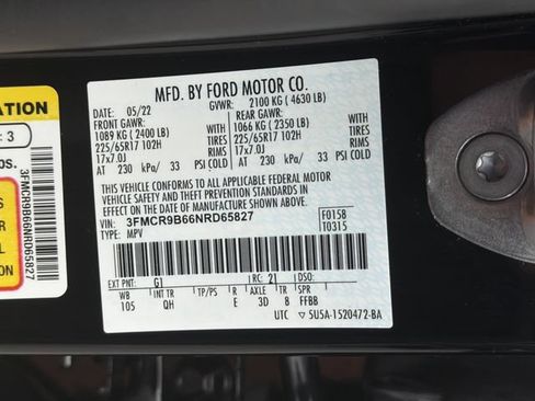 Used 2022 Ford Bronco Sport Big Bend w/ Convenience Package AWD/4WD image 35
