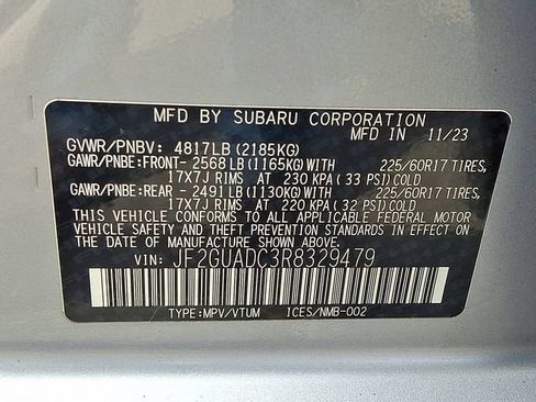 Used 2024 Subaru Crosstrek 2.0i Premium AWD/4WD image 29