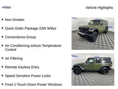 Used 2024 Jeep Wrangler Unlimited Sport