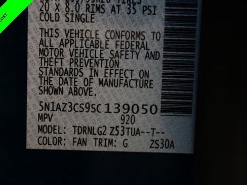Certified 2025 Nissan Murano SL w/ Cargo Package AWD/4WD image 96