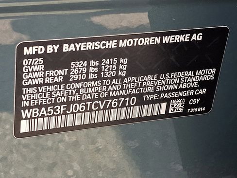 Certified 2026 BMW 530i xDrive image 30