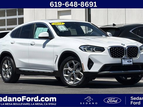 Used 2024 BMW X4 xDrive30i w/ Premium Package AWD/4WD image 1