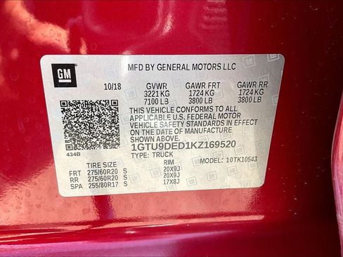 Used 2019 GMC Sierra 1500 SLT w/ SLT Premium Plus Package image 36