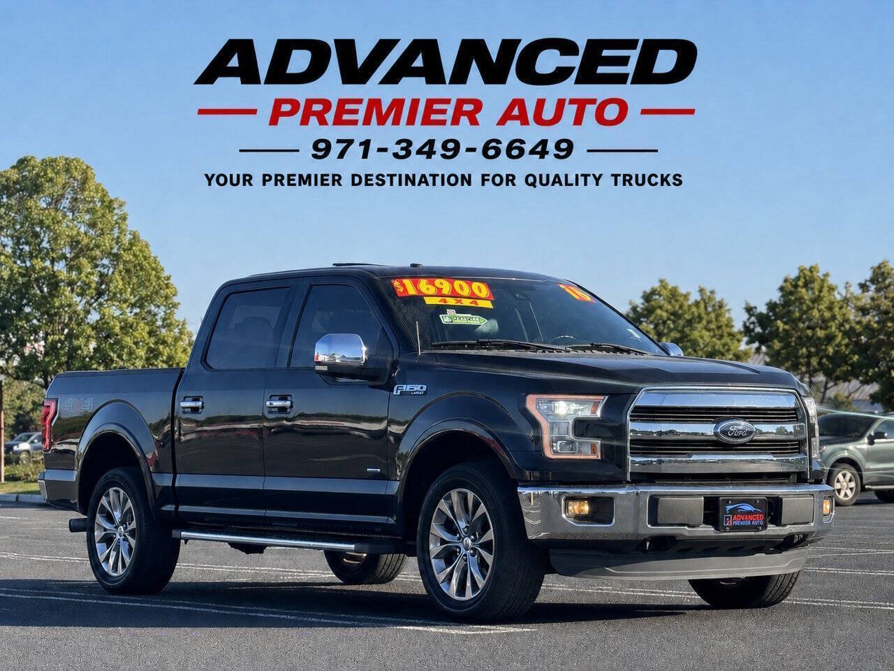 Used 2016 Ford F150 Lariat w/ Equipment Group 502A Luxury AWD/4WD image 1