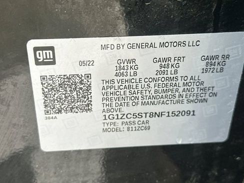 Used 2022 Chevrolet Malibu LS w/ Driver Confidence Package II image 32