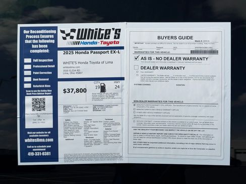 Used 2025 Honda Passport EX-L image 38