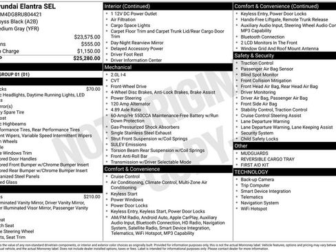 Used 2024 Hyundai Elantra SEL FWD image 2