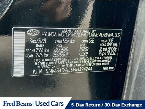 Used 2022 Hyundai Santa Fe Limited image 15