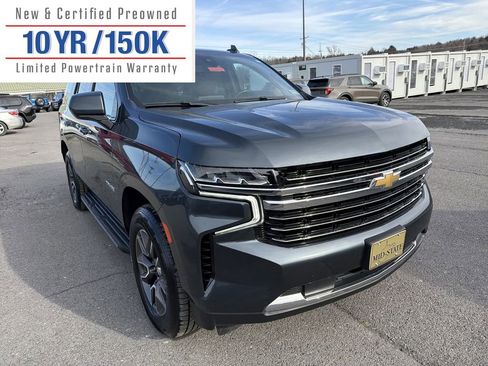 Used 2021 Chevrolet Tahoe LT w/ Rear Media and Nav Package image 3