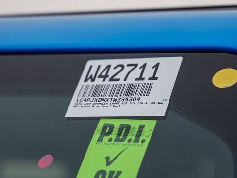 New 2026 Jeep Wrangler Sport S image 33